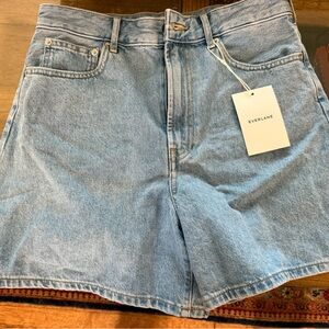 Everlane Women's A line Jean Shorts